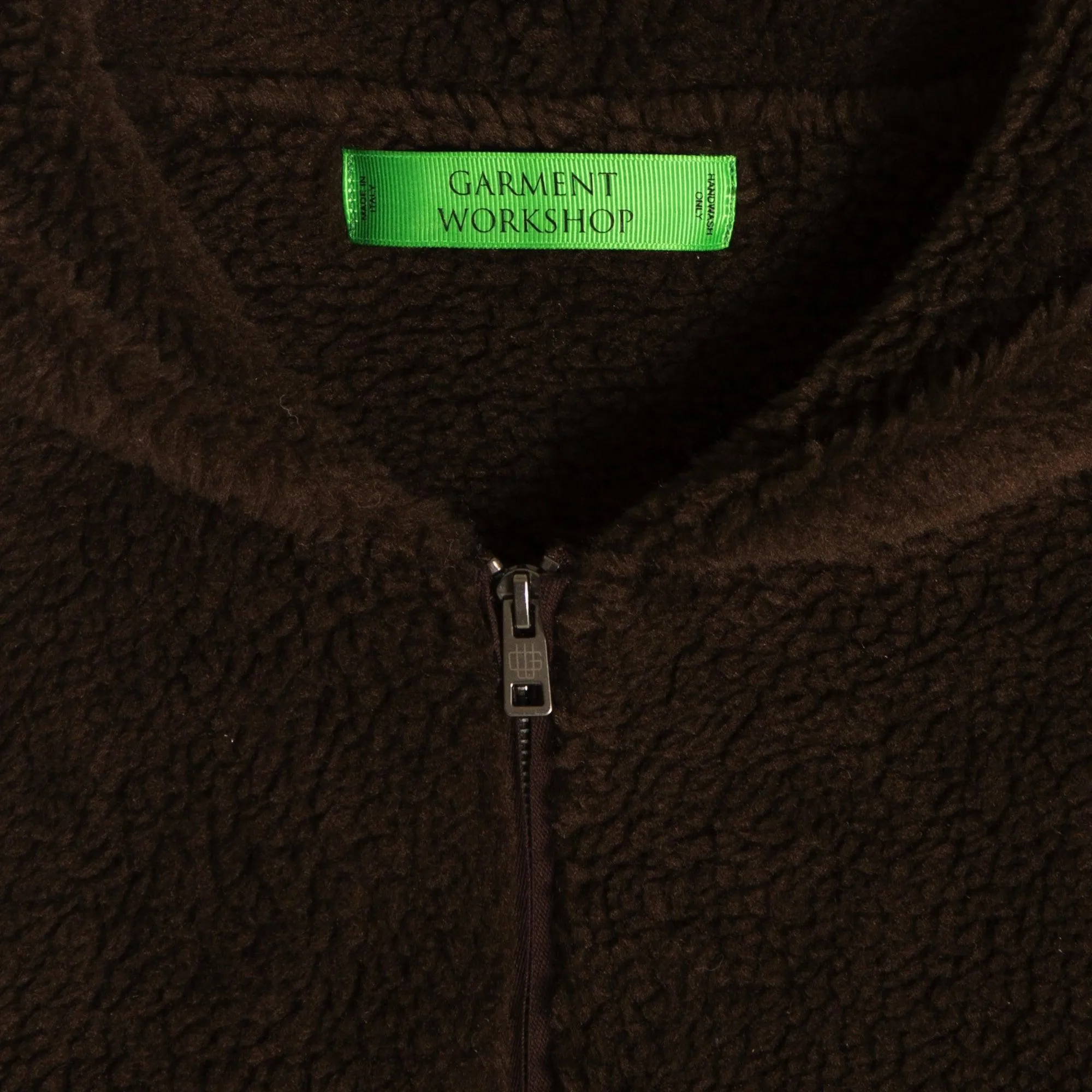 Choco Brown Fleece Hoodie Jacket