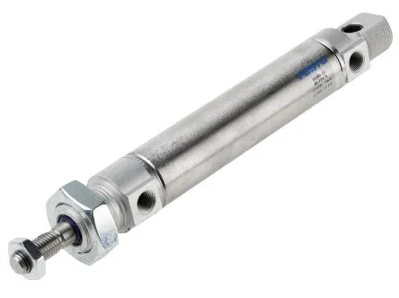 Cilindro pneumatico Festo DSNU 19247, Doppio effetto, foro da 25mm, corsa 80mm, G 1/8, 10 bar max