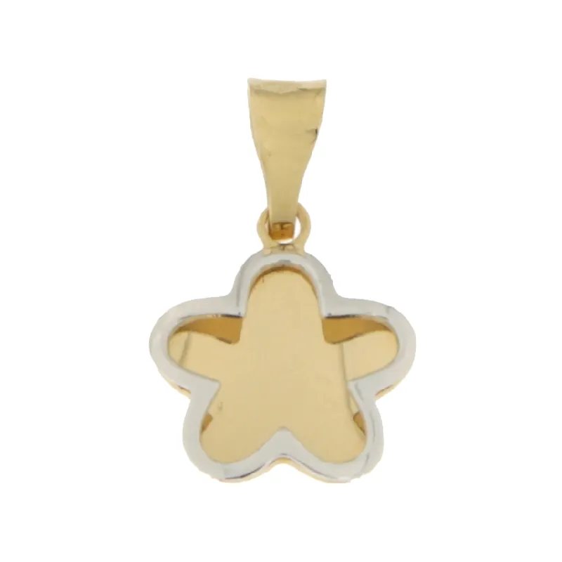 Ciondolo Donna Oro Giallo Bianco GL100674