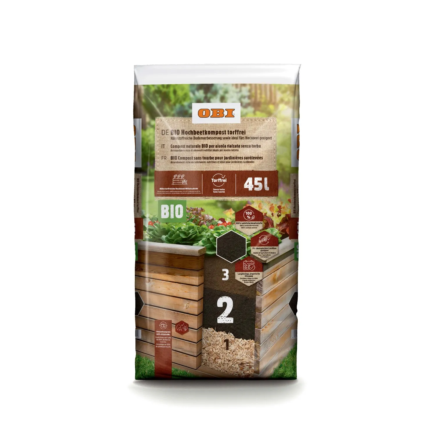 Compost Naturale Bio 45 l