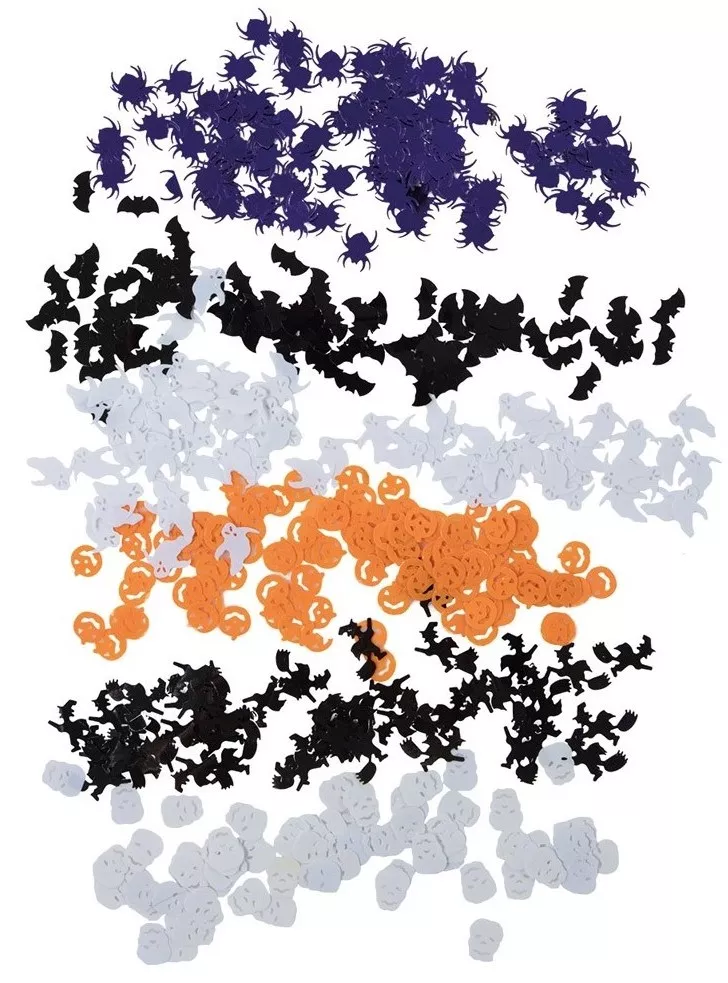 Confetti Halloween con motivi e colori diversi 30g