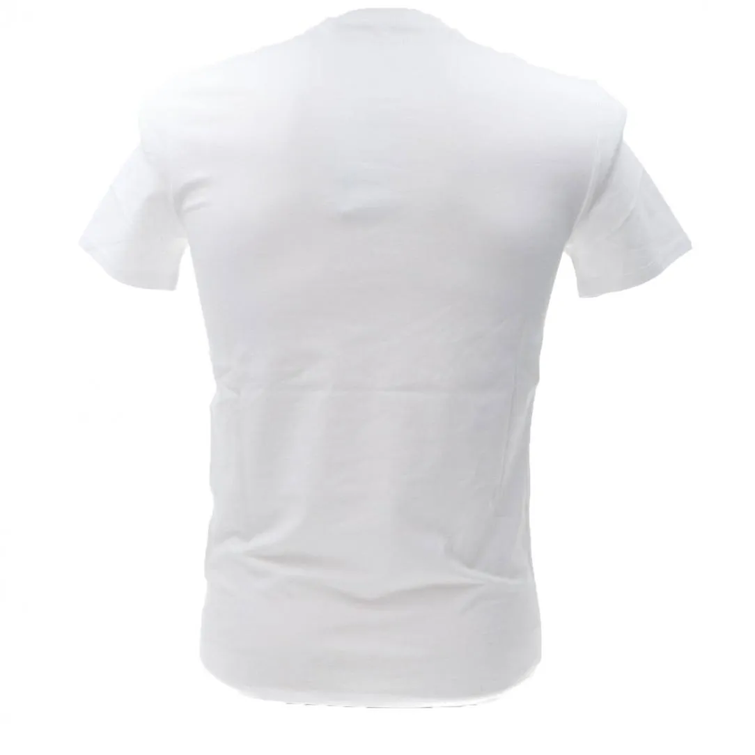 CORE TEE STR Bianco