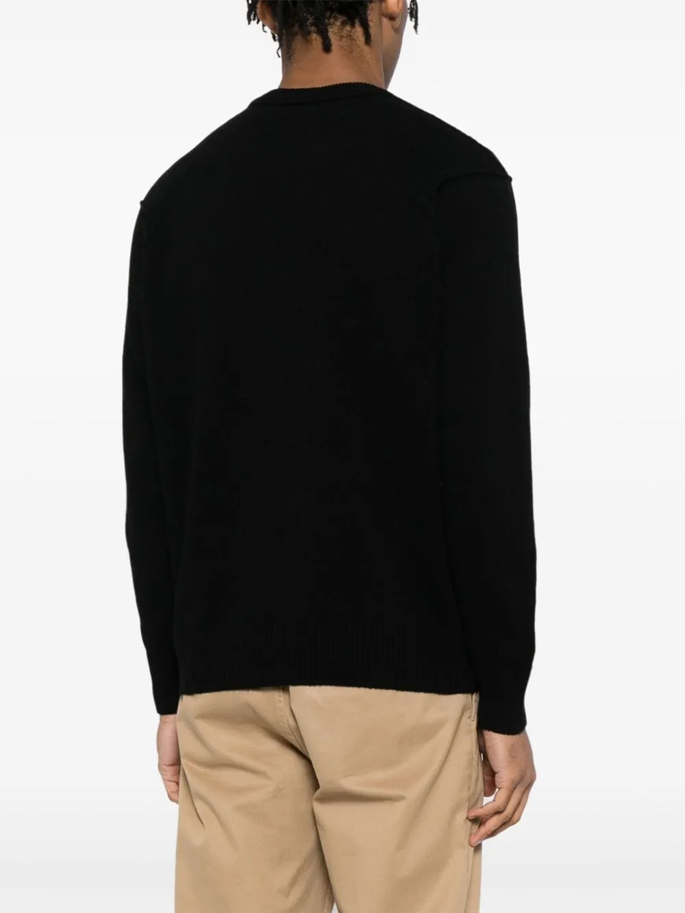 C.p.company Maglia Nero Uomo con applicazione