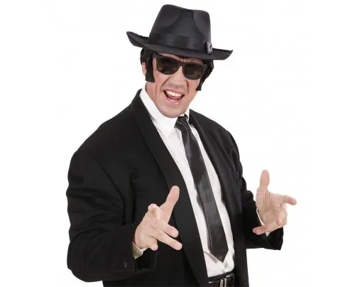 CRAVATTA NERA DA UOMO