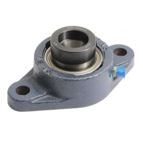 Cuscinetto flangiato NSK, 2 fori di montaggio da 12 mm, Ø int 35mm, dimensioni 95.5mm x 46.41mm x 155.5mm, in Ghisa