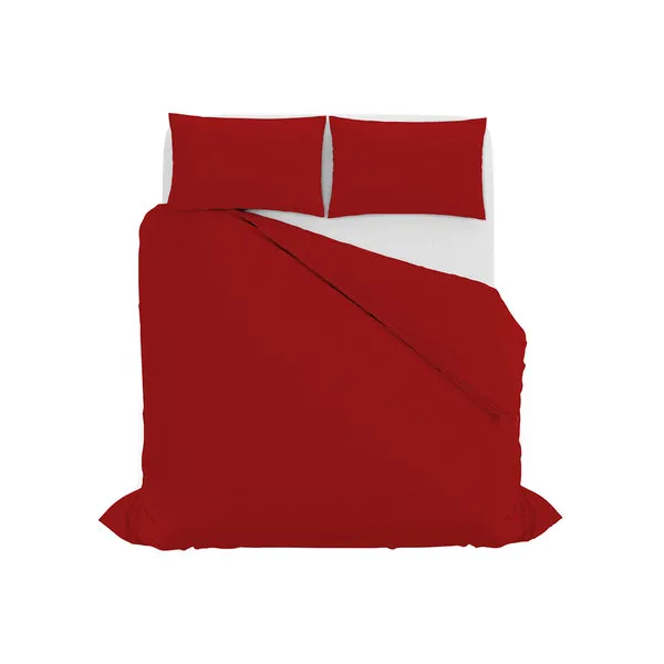 DATEX Parure copripiumino linea Elegant matrimoniale, rosso