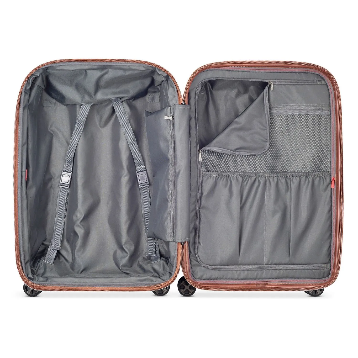Delsey Paris St Tropez 4 ruote Set di valigie 3 pezzi con piega di espansione