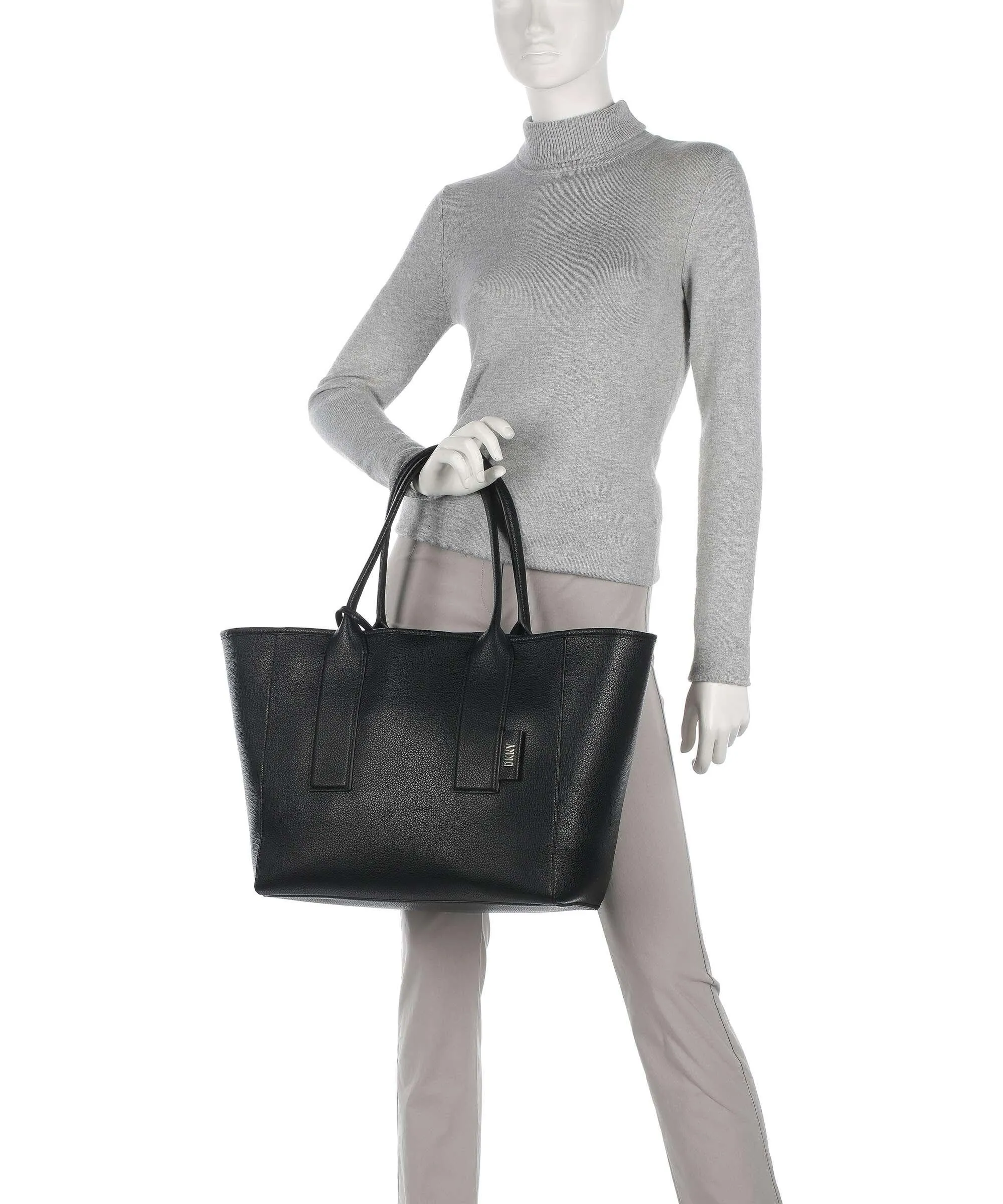  DKNY Grayson Borsa shopper pelle sintetica nero  