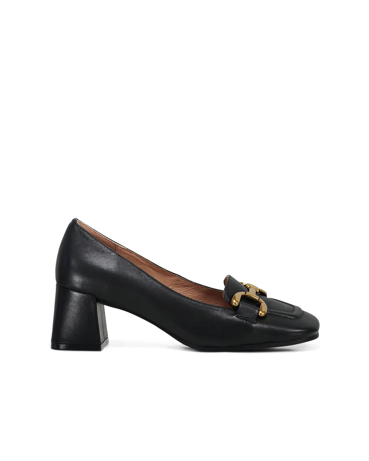 Décolleté Valencia pelle nera