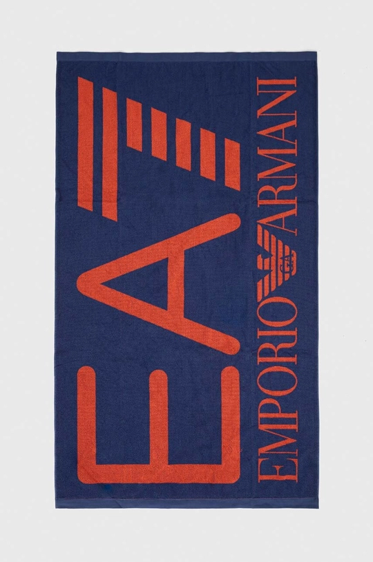 EA7 Emporio Armani asciugamano con aggiunta di lana 100 x 170 cm