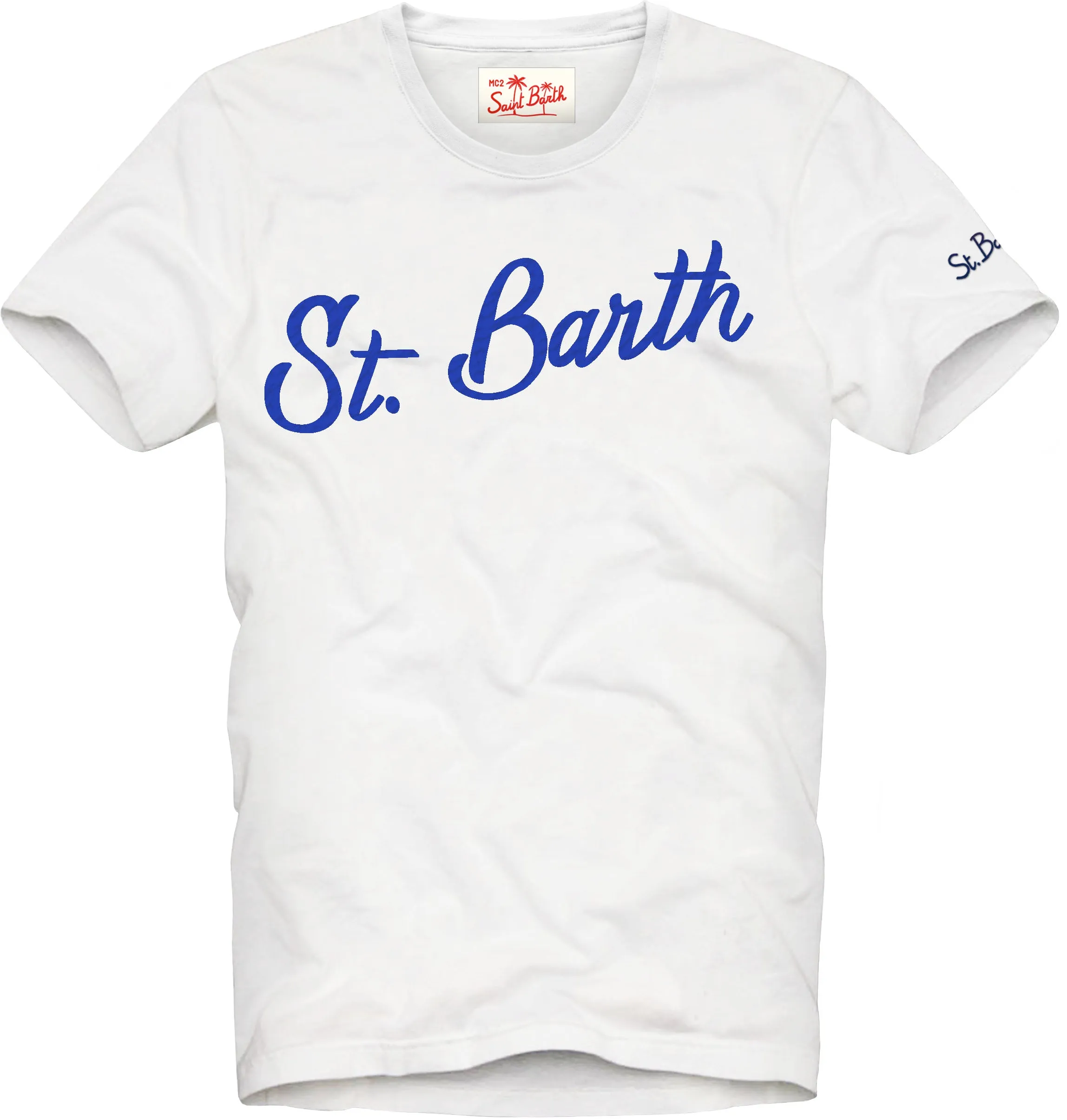 Embroidered T-Shirt / White
