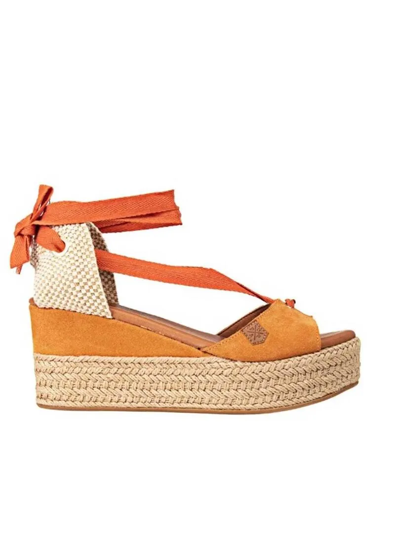 Espadrillas Popa Valdes Arancione per Donna