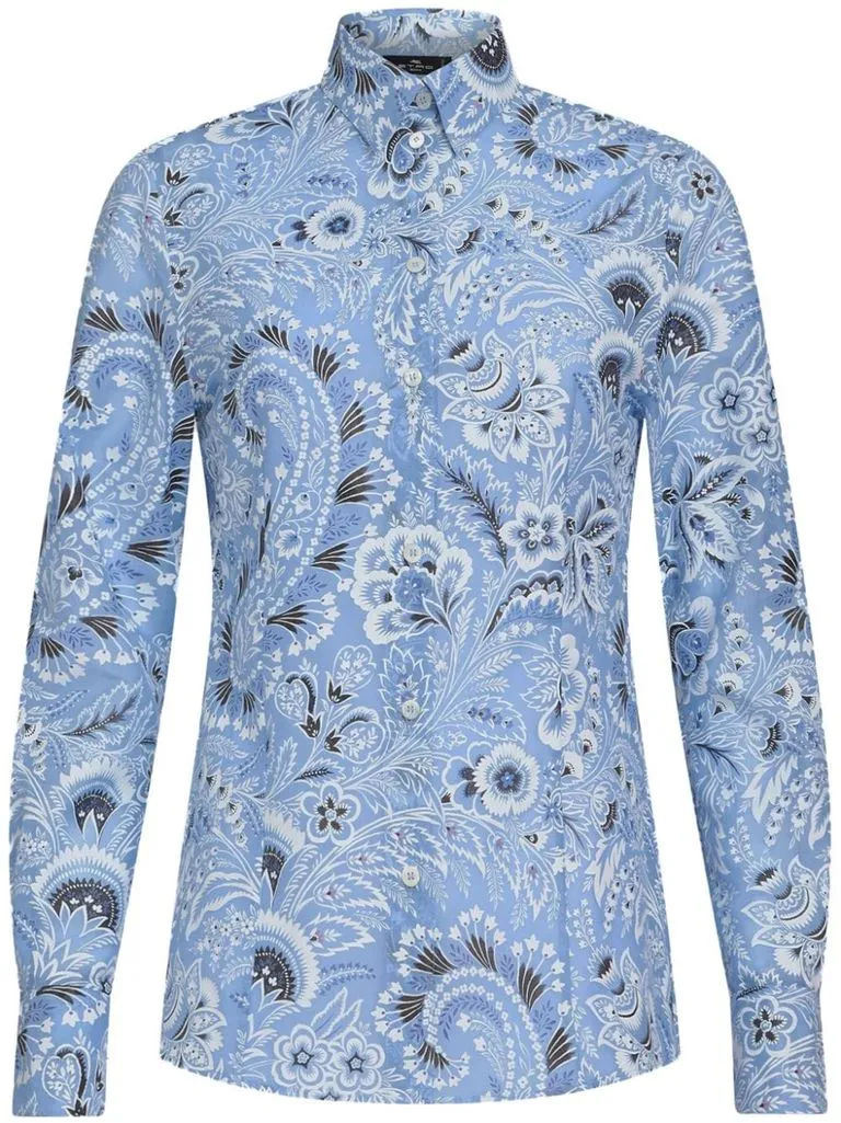 etro Camicia slim stampata