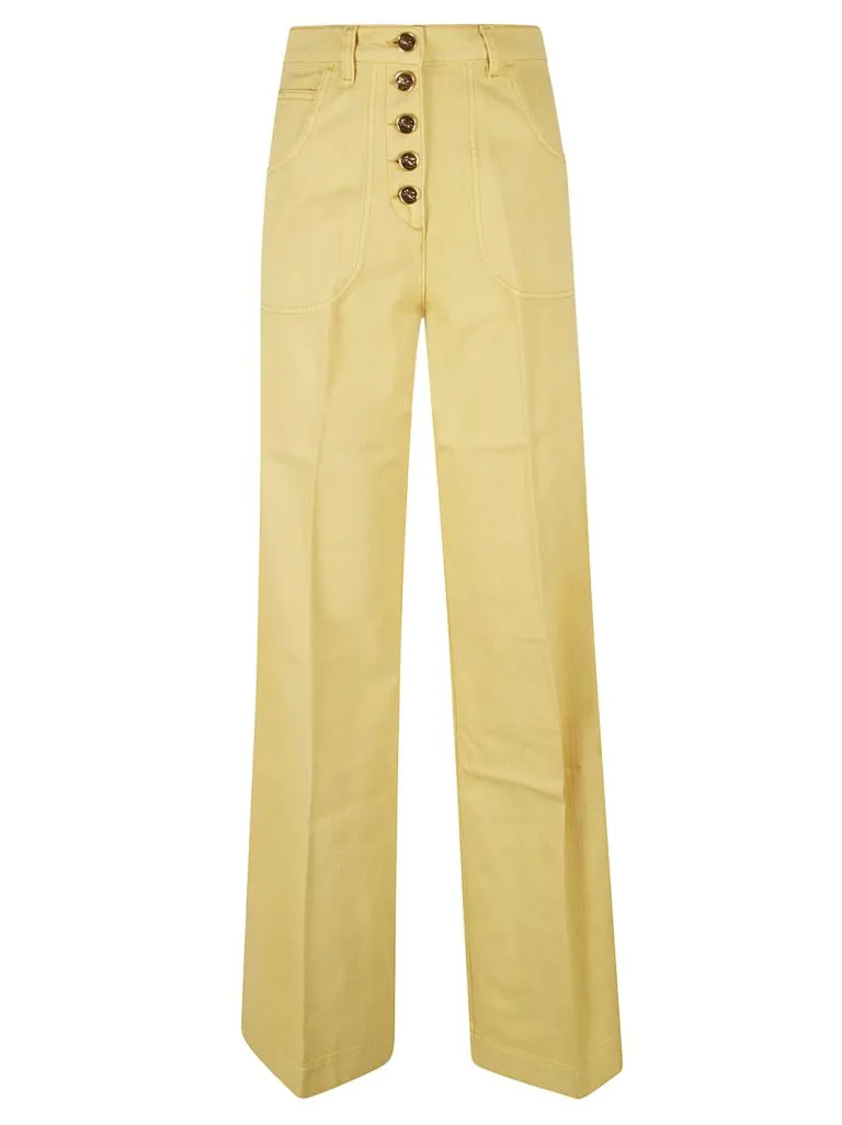 ETRODENIM JEANS GIALLO GRANO SCURO YELLOW