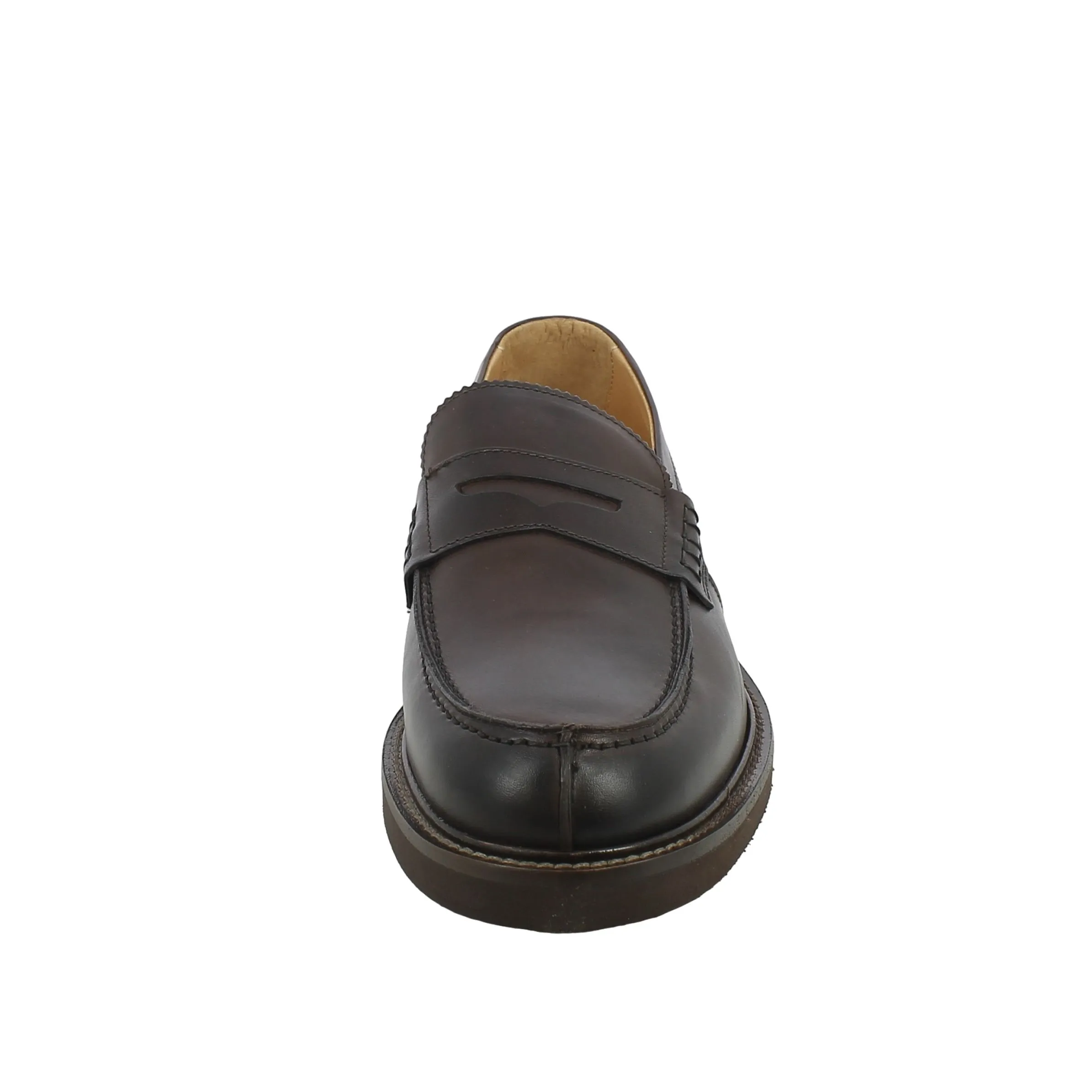 Exton  Mocassino in pelle marrone 