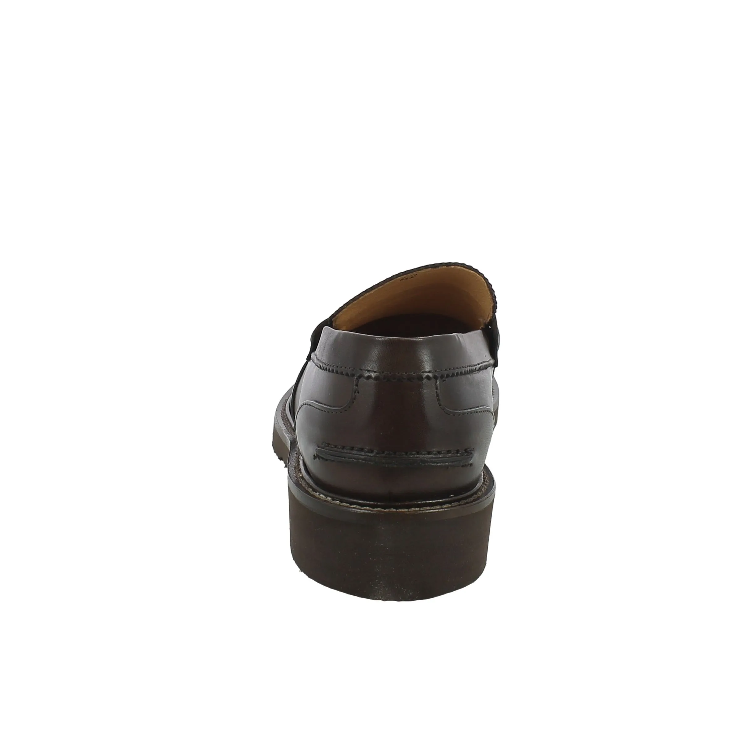 Exton  Mocassino in pelle marrone 