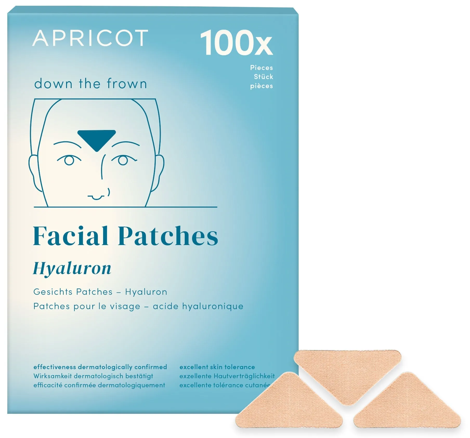 facial patches down the frown