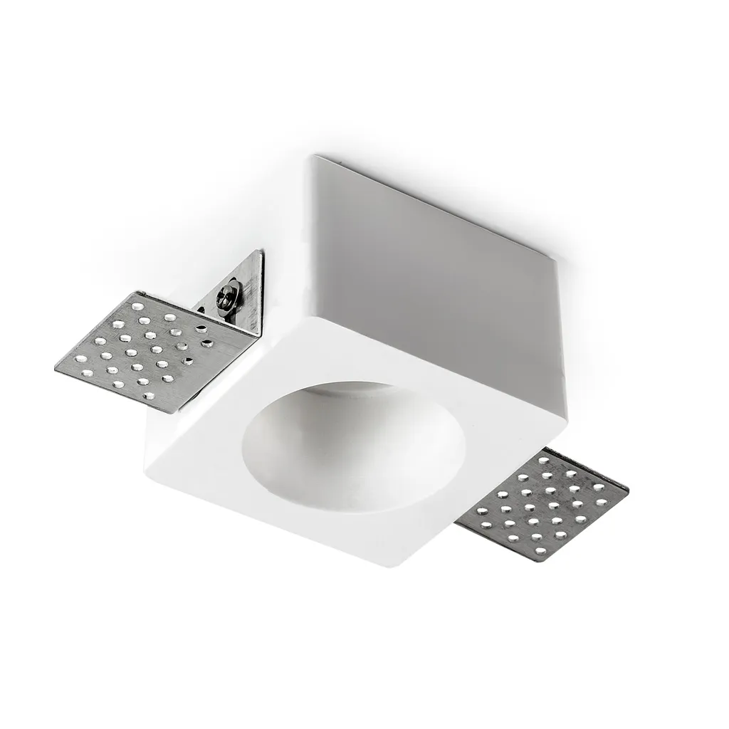 Faretto da Incasso LAMPO – DIKCGRD55 Gesso Quadrato H. 55 mm