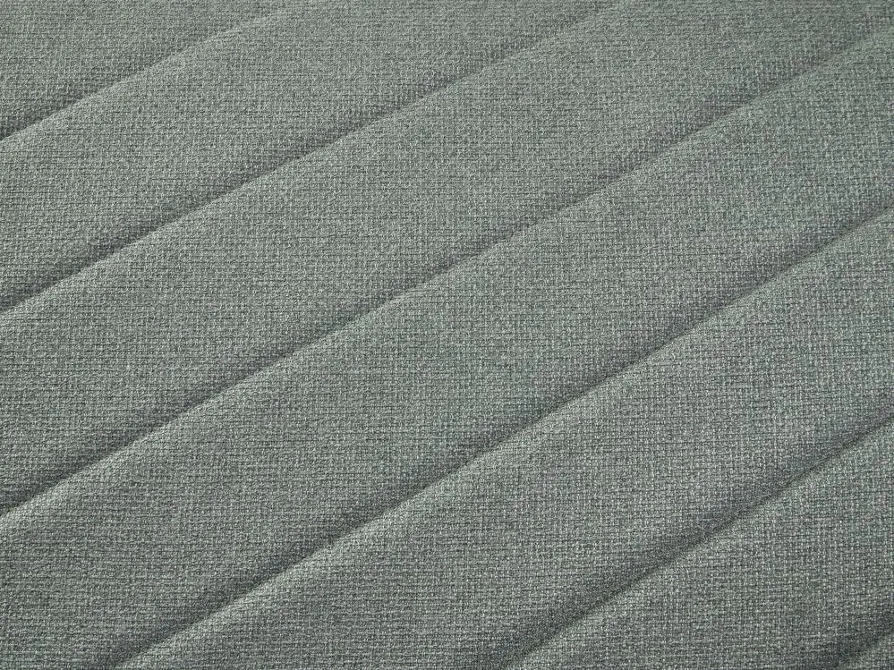 Faux Linen Sofa Bed Light Green SENJA