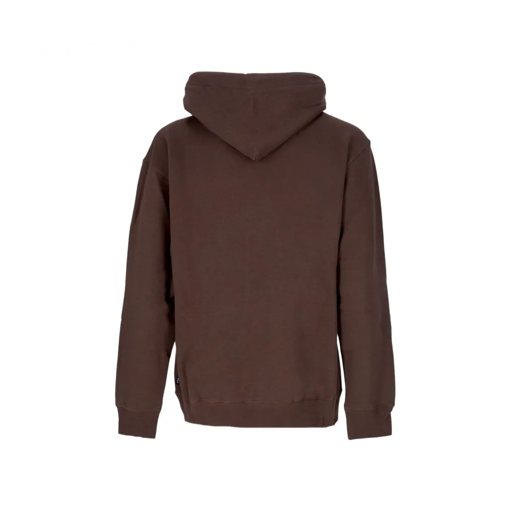 felpa cappuccio uomo essentials og logo p/o hoodie CHOCOLATE