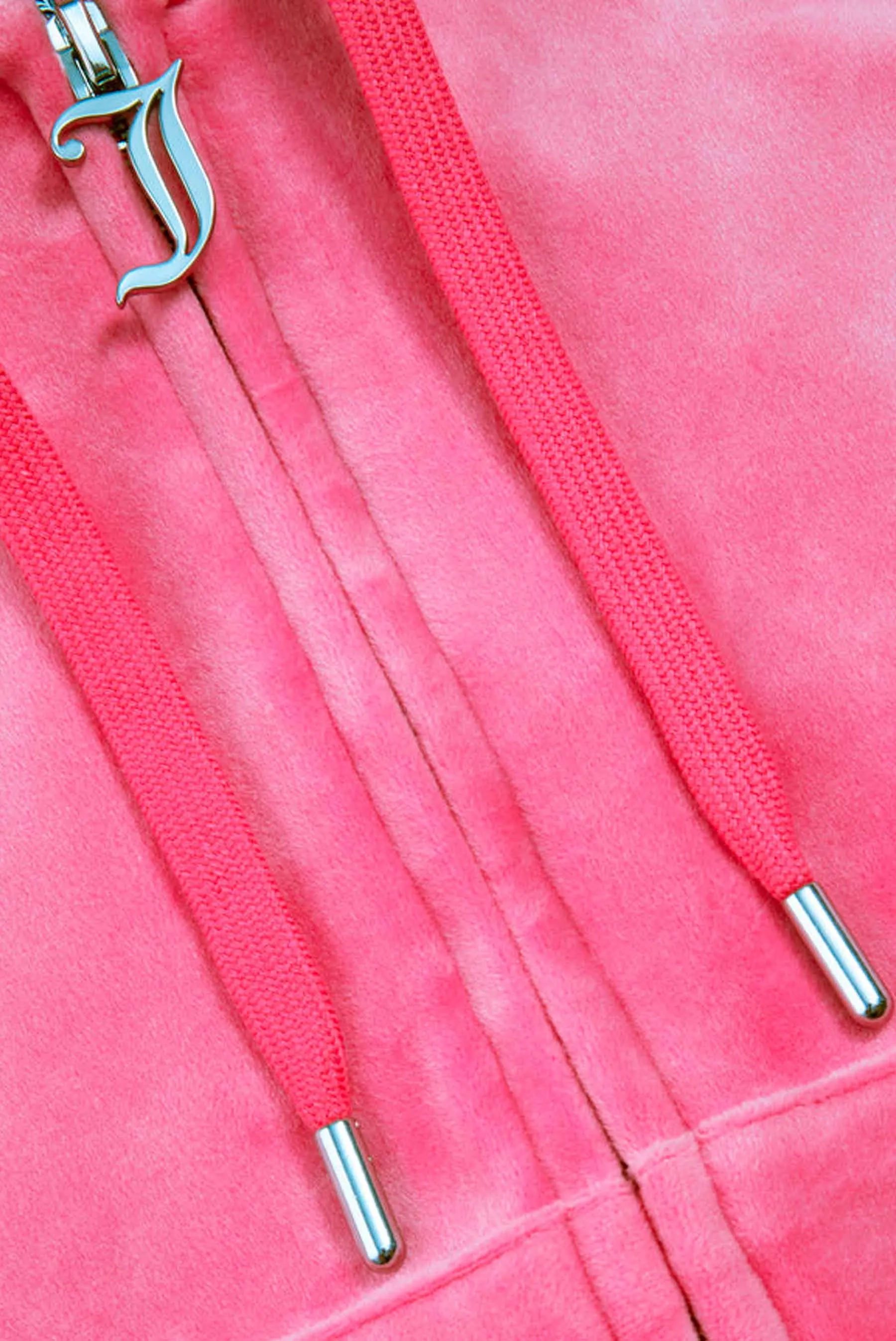 FELPA DONNA JUICY COUTURE MADISON HOODIE HOT PINK