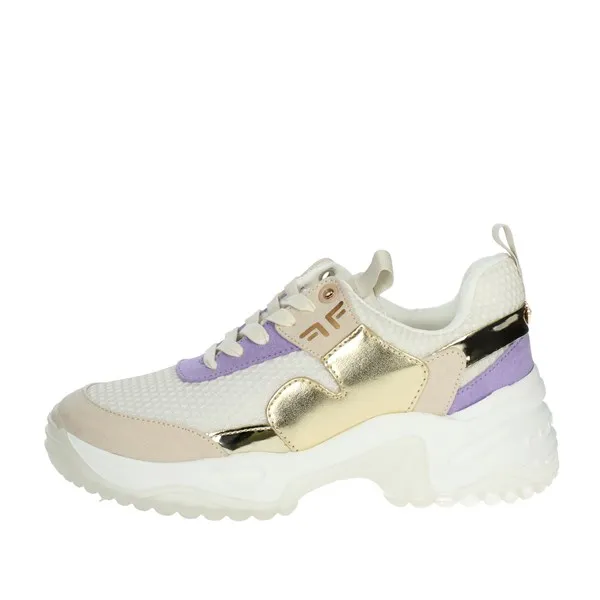 Fornarina  SNEAKERS BASSA STOCCOLMA BEIGE/ORO