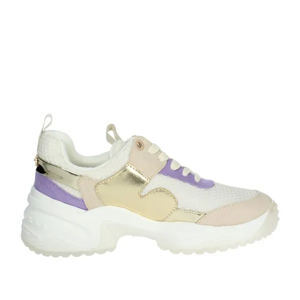 Fornarina  SNEAKERS BASSA STOCCOLMA BEIGE/ORO
