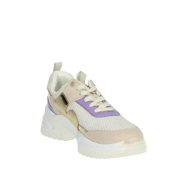 Fornarina  SNEAKERS BASSA STOCCOLMA BEIGE/ORO