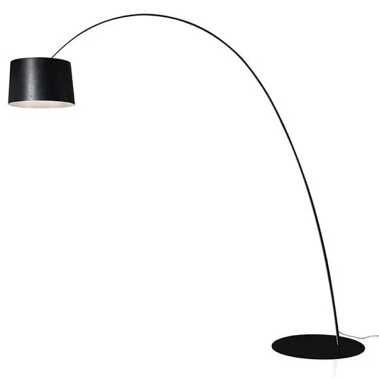 Foscarini Twiggy Elle piantana LED, nero
