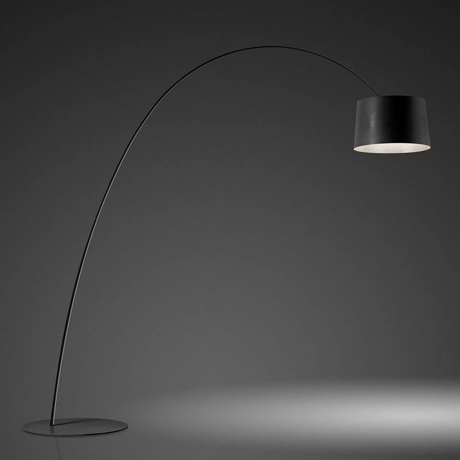 Foscarini Twiggy Elle piantana LED, nero