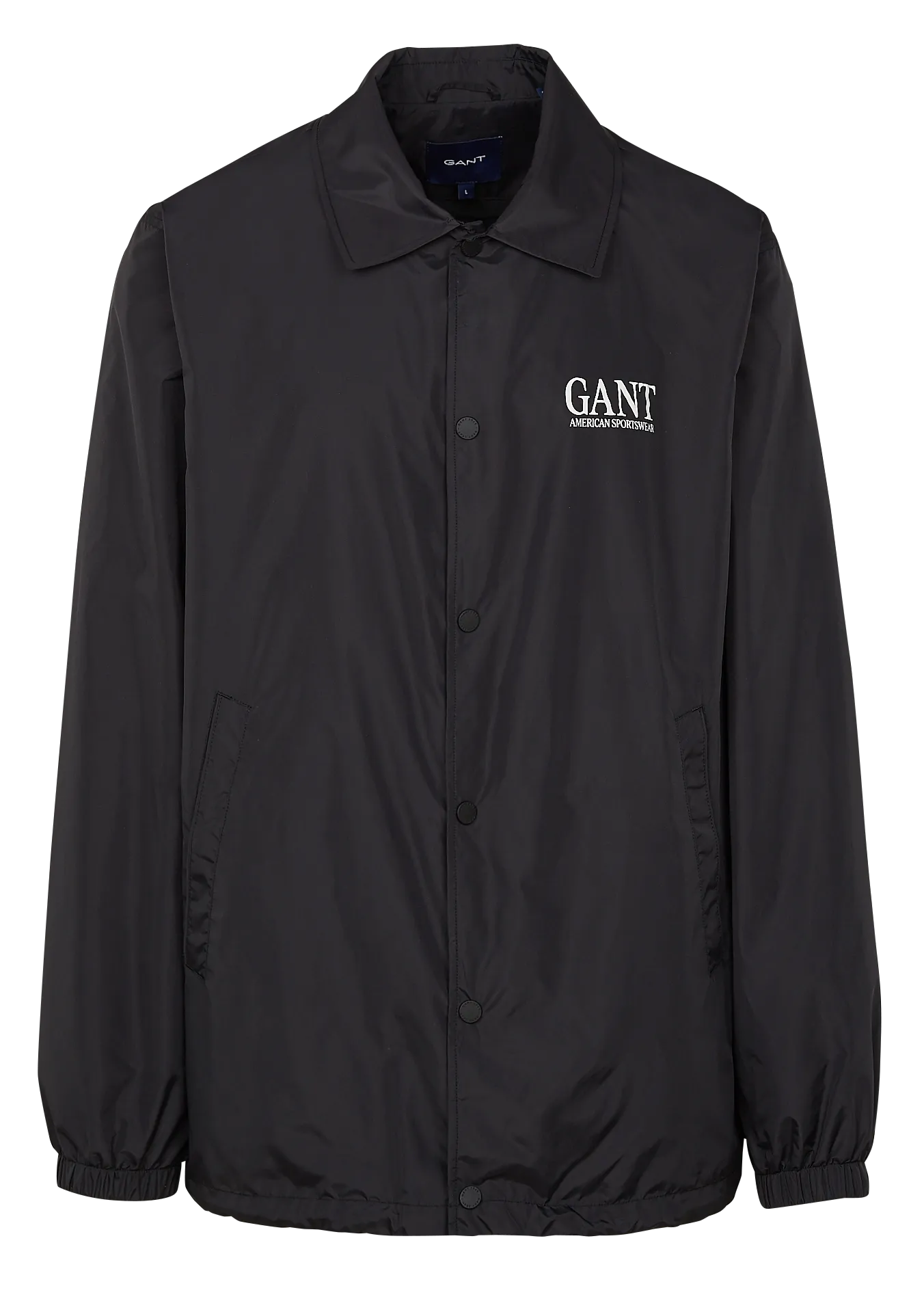  GANT   Giacca a vento impermeabile con collo classico | Nero