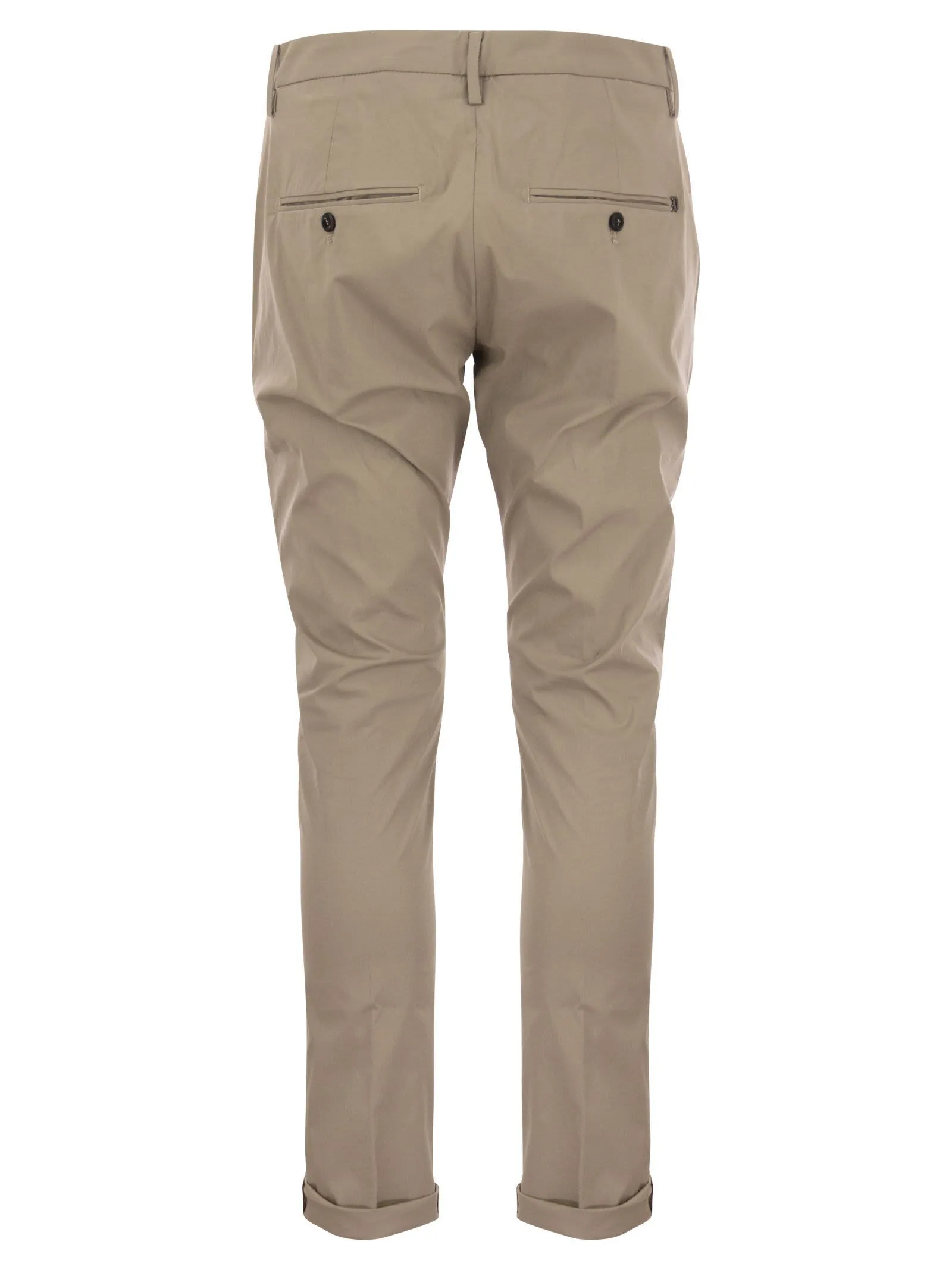 GAUBERT – Pantaloni slim-fit in gabardina