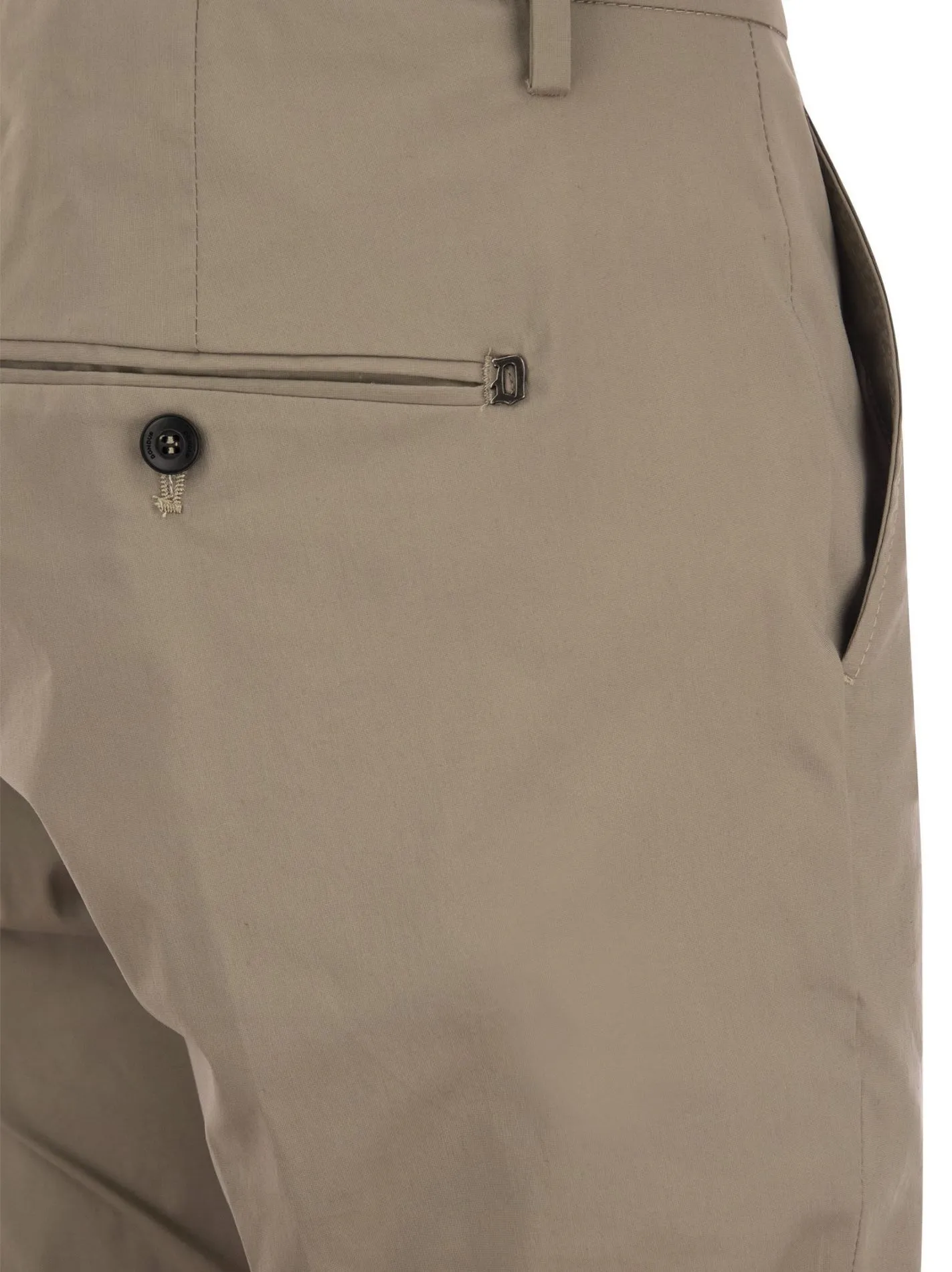 GAUBERT – Pantaloni slim-fit in gabardina