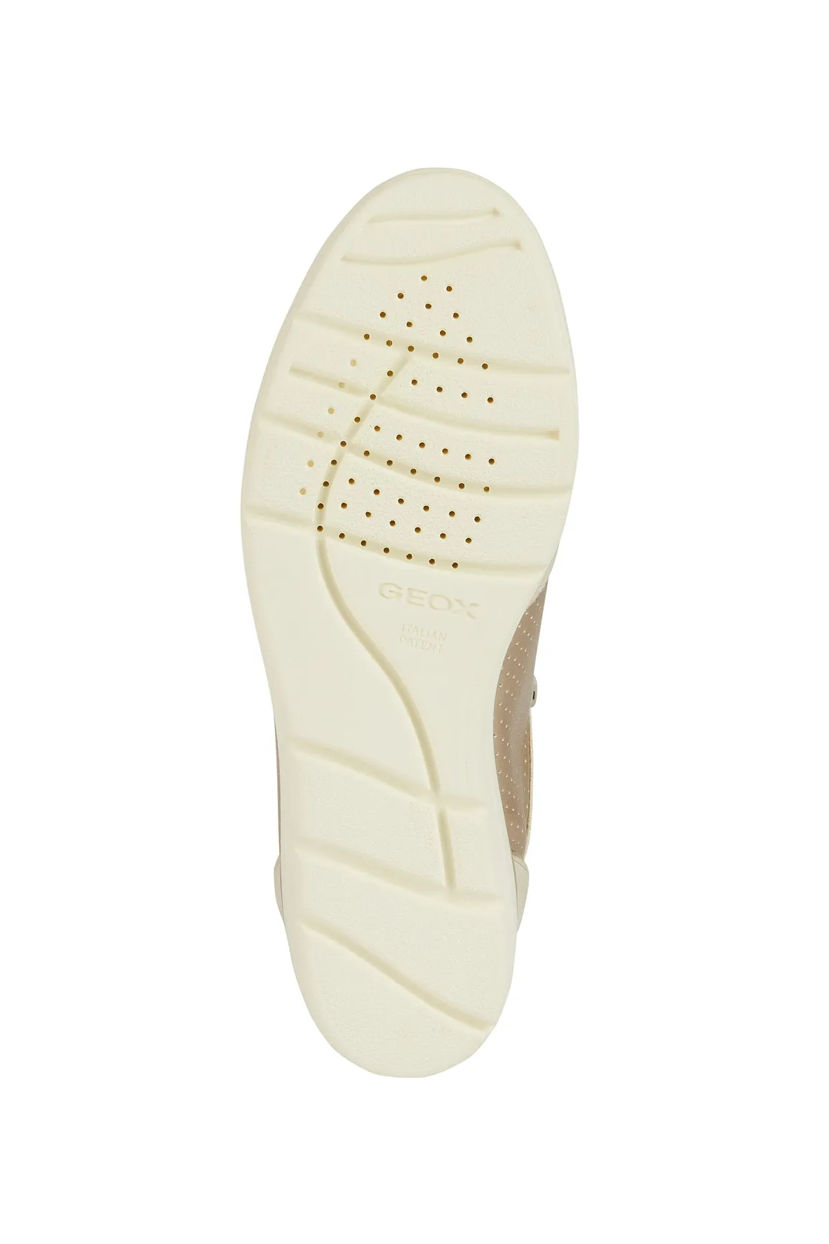 GEOX Sneaker Con Zeppa Donna - D25RAA0AJ22 Champagne/Beige Chiaro  