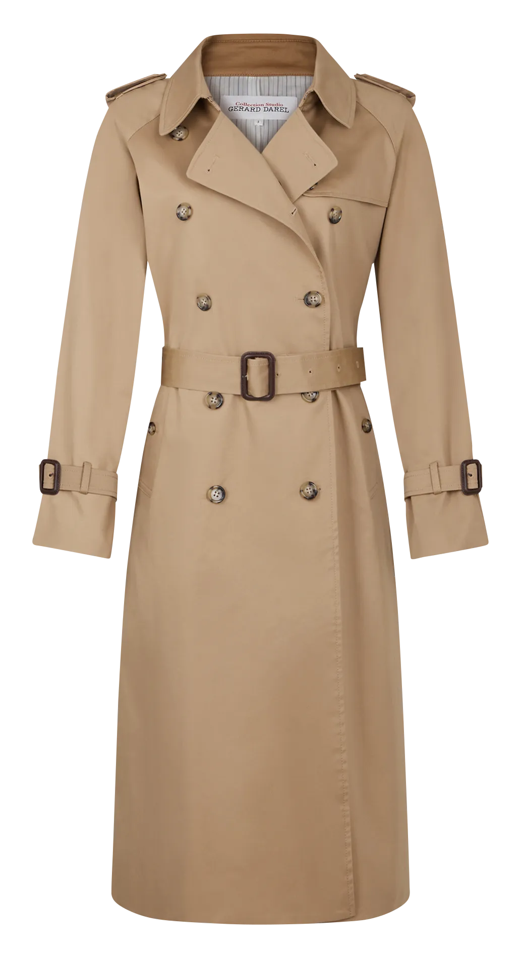  GERARD DAREL   SERGE - Trench lungo in misto cotone | Beige