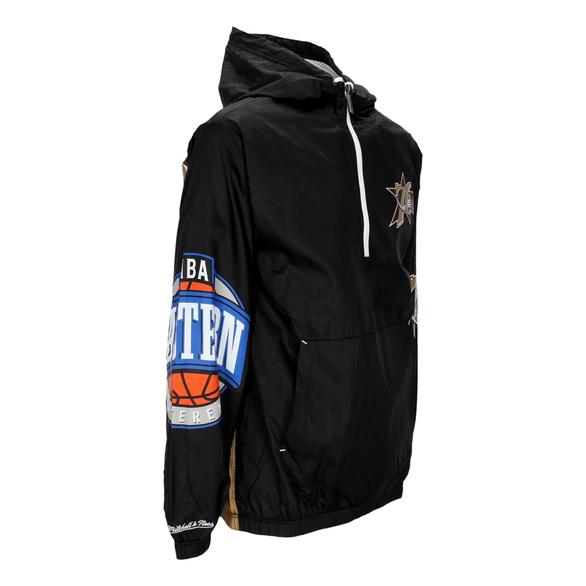 Giacca A Vento Infilabile Uomo Nba Team Og 2.0 Anorak Windbreaker Phi76e Original Team Colors