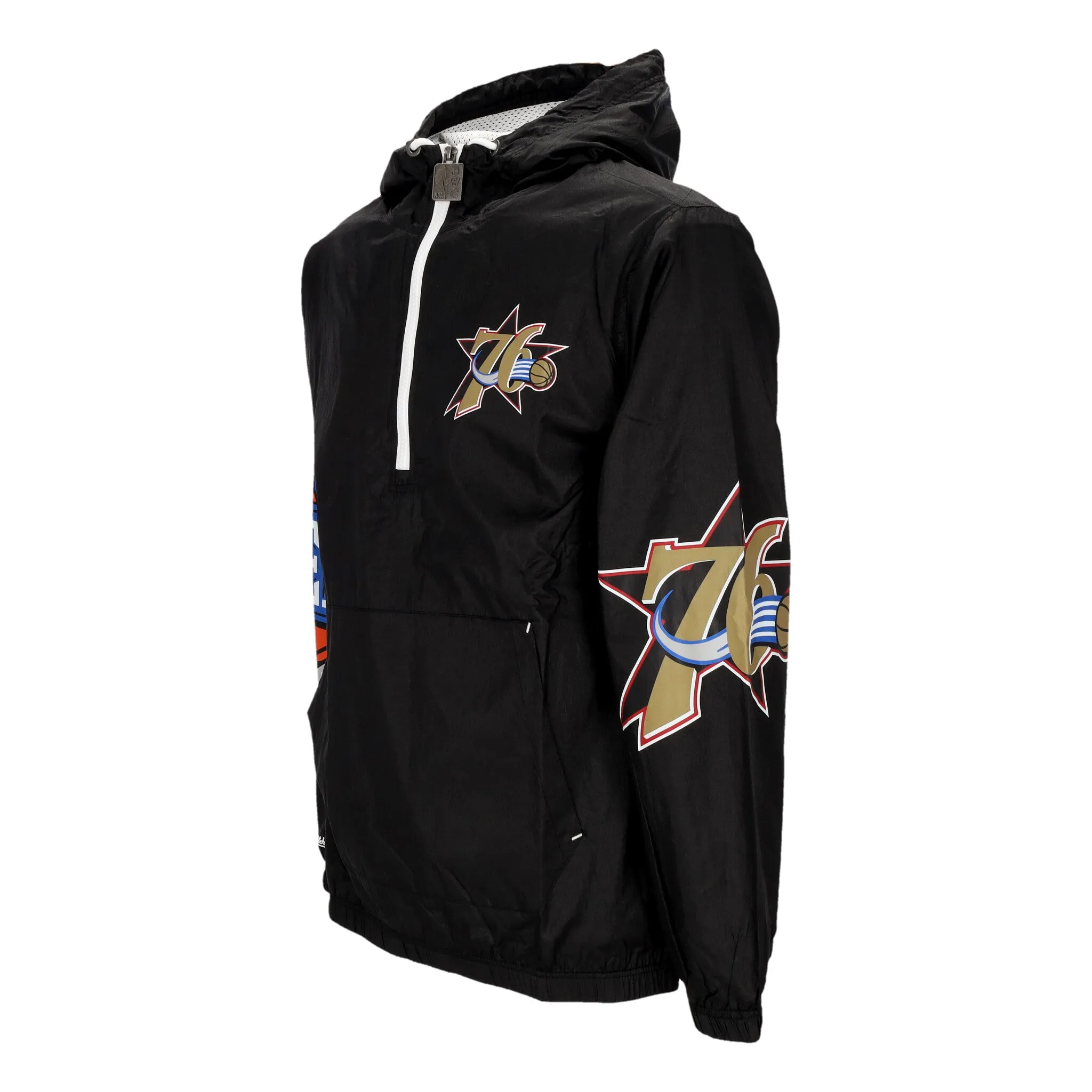 Giacca A Vento Infilabile Uomo Nba Team Og 2.0 Anorak Windbreaker Phi76e Original Team Colors