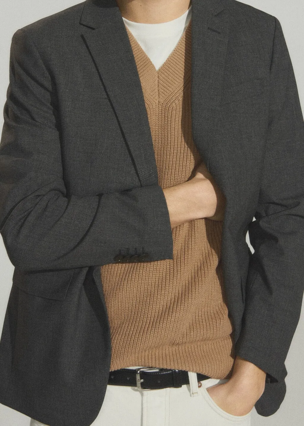 Giacca completo lana slim fit