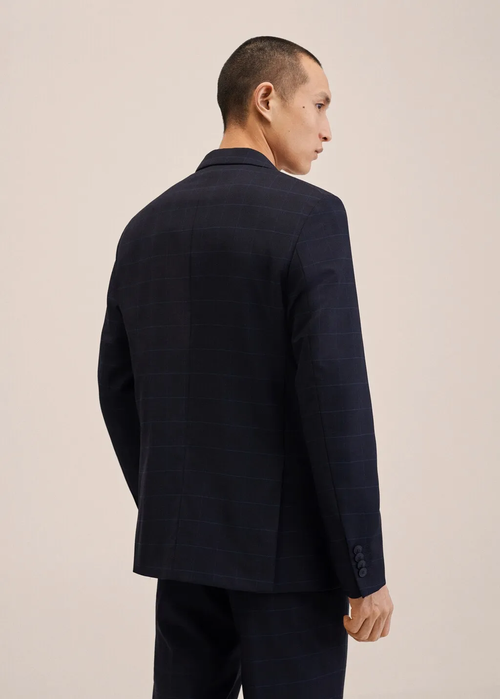Giacca completo slim fit lana vergine