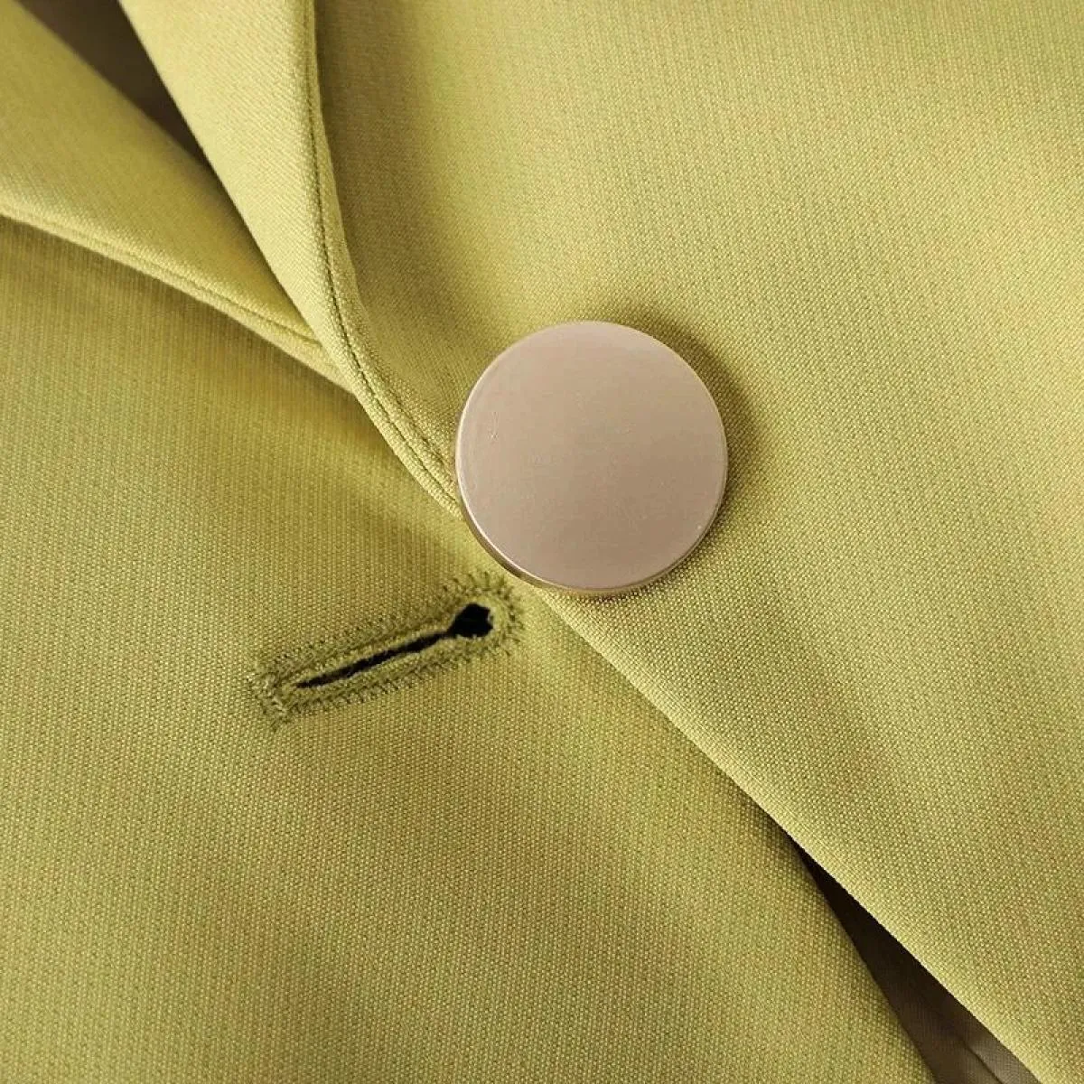 Giacca da donna a maniche lunghe di alta qualità Giacca da donna sottile con bottone singolo Giacca da lavoro da donna Cappotto