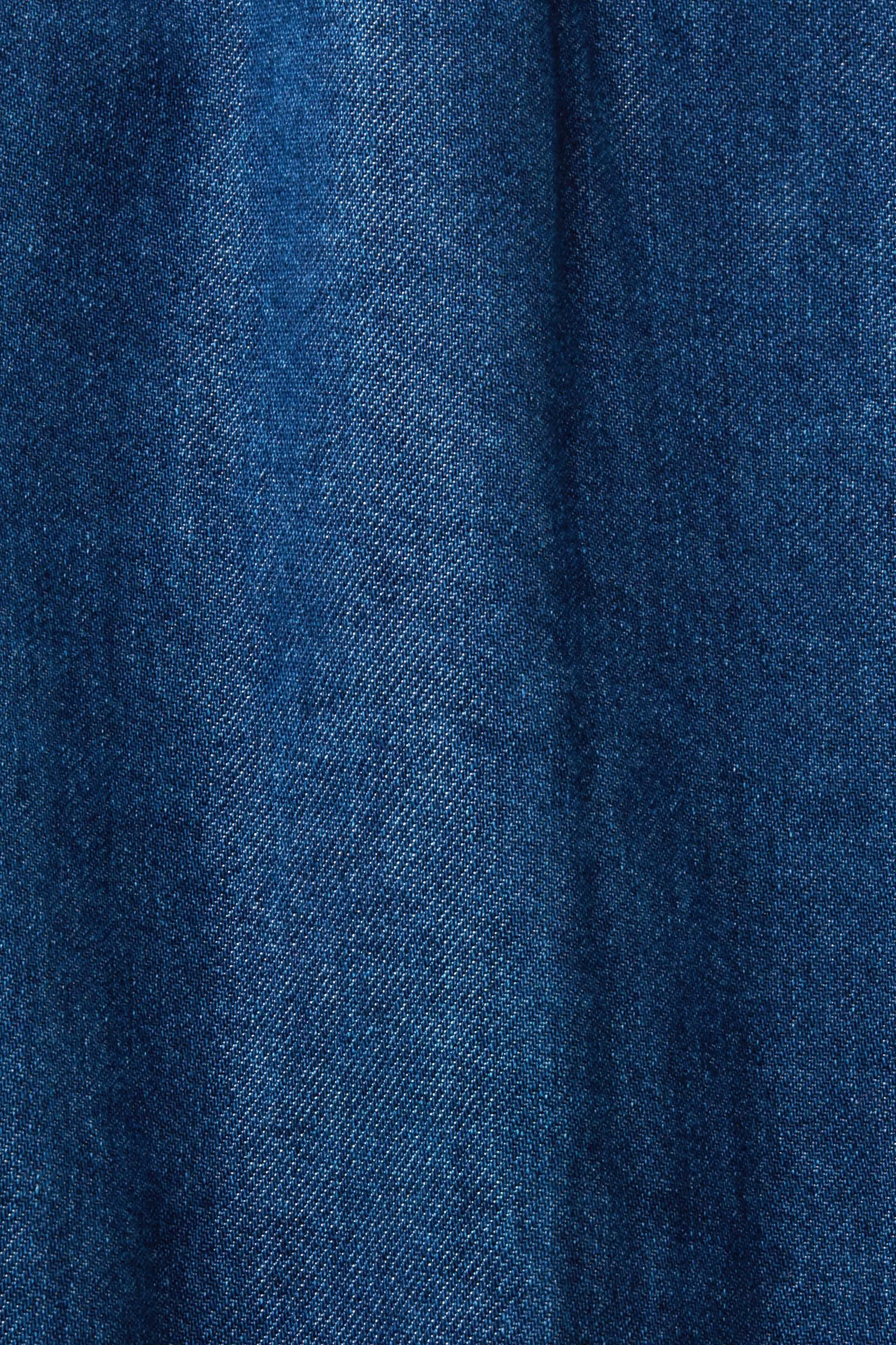 Giacca in denim con cintura da annodare