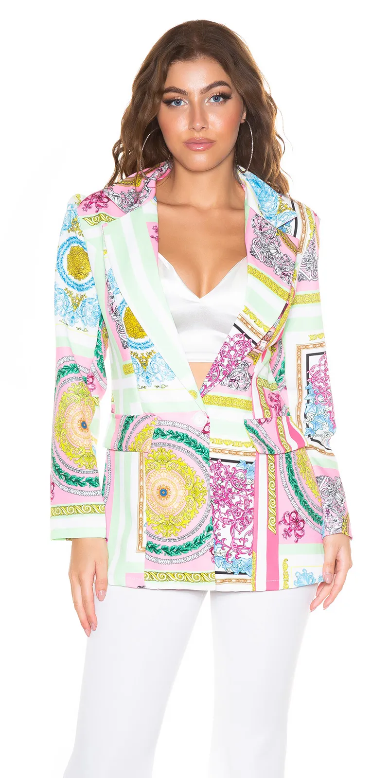 Giacca sexy blazer GIA044 menta