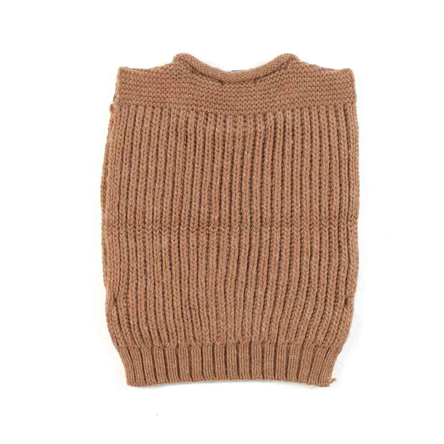 Gilet Philo Caramello Bimbo E Bimba