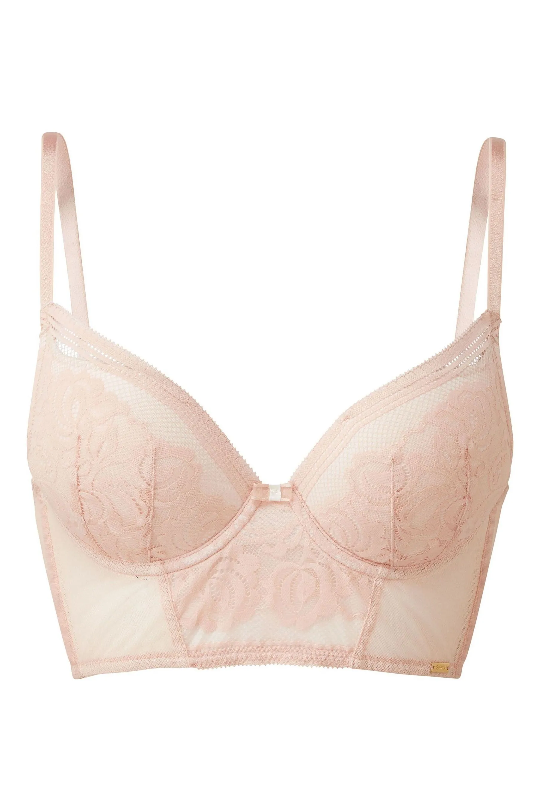 Gossard Encore - Maglia lunga imbottita color carne - Reggiseno: