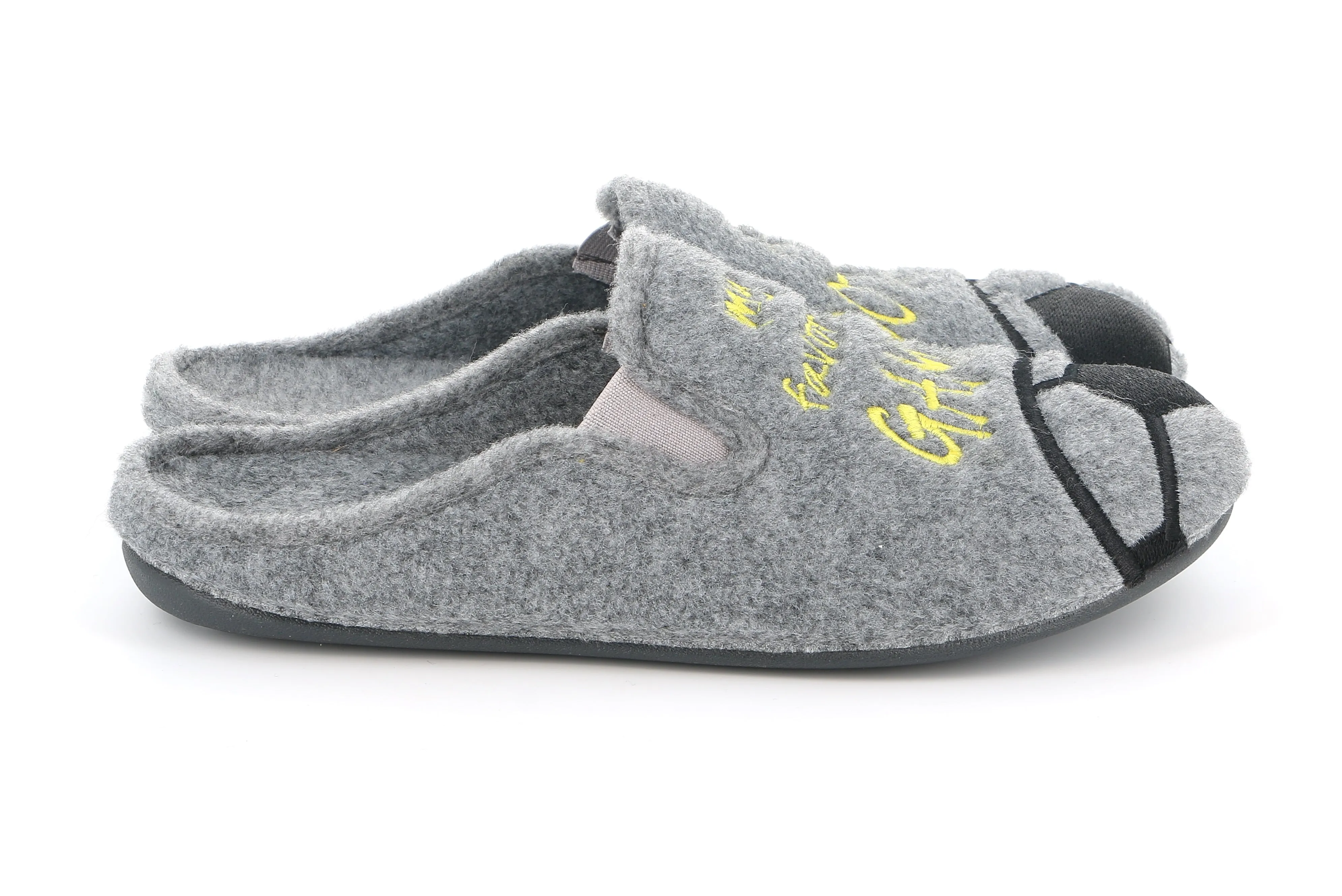 GRUNLAND - Ciabatta uomo spiritosa | LECY GRIGIO