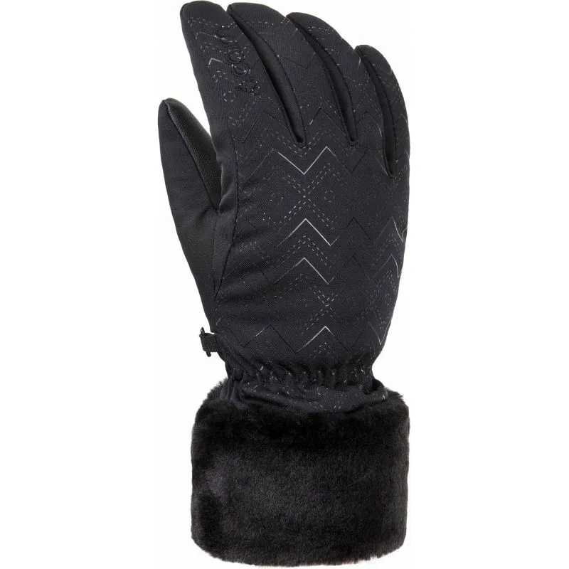 Guanti da sci Cairn Mont Blanc in W C-tex (Black)