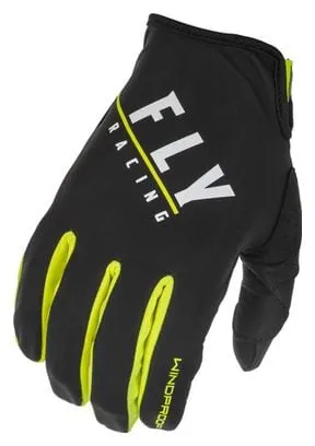 Guanti Fly Racing Windproof Lite Neri / Gialli