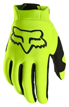 Guanti lunghi Fox Defend Thermo Offroad giallo fluo