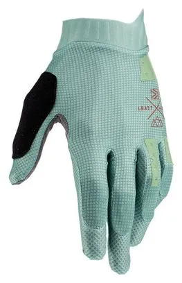 Guanti lunghi Leatt MTB 1.0 GripR da donna verde chiaro