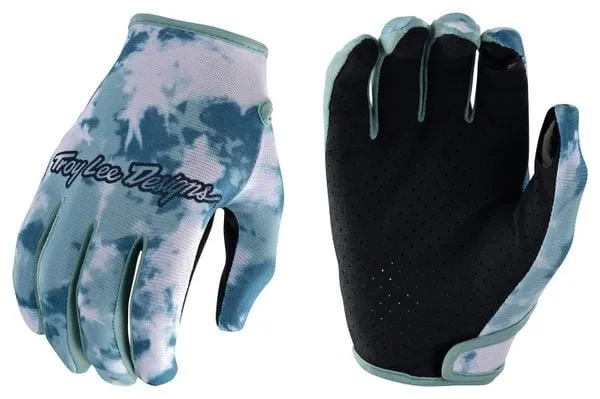 Guanti Troy Lee Designs Flowline Plot Haze Blue